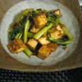 dollyj's cooksnap of when they made 焼き納豆と厚揚げの小松菜煮.