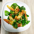 minotan's cooksnap of when they made 簡単節約♡ちくわとピーマンのカレー炒め♡.