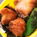 ユーロン's cooksnap of when they made から揚げリメイク ピーマンと中華風炒め.