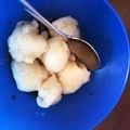 ユカtoマオマオ's cooksnap of when they made 小麦粉で！②　レンジで簡単おもち♡.