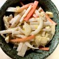 Peruga's cooksnap of when they made タケノコ姫皮と大根のヘルシーサラダ.