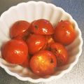 よしこさんちの備忘録's cooksnap of when they made 真っ赤なプチトマトのバジルソルトサラダ.