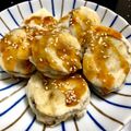 アジノリ's cooksnap of when they made ナスの挟み揚げ 甘酢あんがけ.