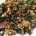 こじま･ジョフロワ's cooksnap of when they made 牛肉とほうれん草のバター醤油炒め.