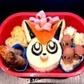 saaya☆'s cooksnap of when they made キャラ弁☆ポケモン　ビクティニ.