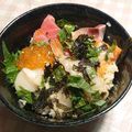 やぶちゃんパパ's cooksnap of when they made 手軽に海鮮丼！.