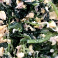 chiko♫'s cooksnap of when they made 炒り卵とほうれん草のツナマヨサラダ.