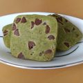 NNGreen's cooksnap of when they made アイスボックスクッキー★抹茶チョコセサミ.