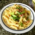 White_Bear's cooksnap of when they made ねぎベーコン♡♥和風半熟卵パスタ.