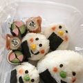 さゆゆゆこ's cooksnap of when they made キャラ弁簡単かわいいお弁当可愛いおにぎり.