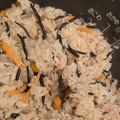 もぐもぐおいしい's cooksnap of when they made ひじきの炊き込みご飯.