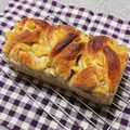 安納芋子's cooksnap of when they made アールグレイ★紅茶りんご三つ編みパン.