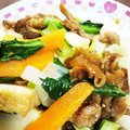 ウッシー母's cooksnap of when they made 豚と厚揚げと野菜の炒め物.