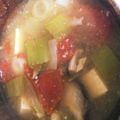 MirandaNya's cooksnap of when they made アレンジ広がる茸の酒粕トマトキムチスープ.