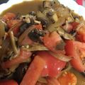 chatneko's cooksnap of when they made きのことトマトのホットマリネサラダ.