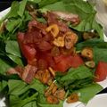xMARILYNx's cooksnap of when they made かりかりベーコンとほうれん草のサラダ.