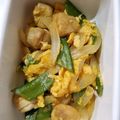 tamago大好き's cooksnap of when they made 麺つゆで簡単♪絹さやとお麩の卵とじ.