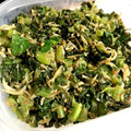 ミレーちゃん's cooksnap of when they made 大根の葉とちりめんじゃこのごま油炒め.