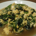 evertail's cooksnap of when they made ほうれん草の卵とじ.