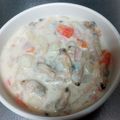 vegipark's cooksnap of when they made クラムチャウダー☆隠し味でコクUP.