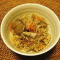 かぽ＊'s cooksnap of when they made シンプル美味しいきのこの炊き込みごはん.