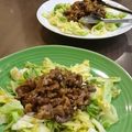 なちょこ６７'s cooksnap of when they made 牛肉と春キャベツのオイスターソース炒め.
