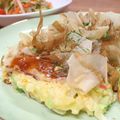 noamanma's cooksnap of when they made ヘルシー♪山芋でお好み焼き.