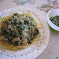 じゅんさる's cooksnap of when they made 鶏肉のクリームパスタ.