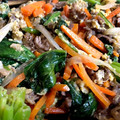 m11m11's cooksnap of when they made 簡単！ほうれん草と牛肉と卵の炒め物.