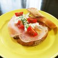 ちえたろう's cooksnap of when they made シンプルだけど絶品☆生ハムサンドイッチ.
