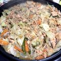 Mai☆tty's cooksnap of when they made ホットプレートで、鮭のちゃんちゃん焼き.