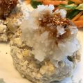 flippa's cooksnap of when they made 里芋と豆腐だけ！ふわふわ豆腐ハンバーグ.