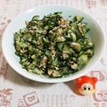 yukiwanko's cooksnap of when they made 子どもも大好き！ゴマツナきゅうり.
