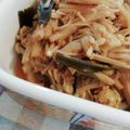 オペル's cooksnap of when they made 手作りなめたけ.