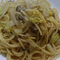 さっちゃん３２'s cooksnap of when they made 豚肉とキャベツの和風パスタ.