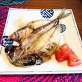 ちゃぴ♥'s cooksnap of when they made アジの干物のフライパン焼き.