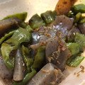 やーしー's cooksnap of when they made ししとうとこんにゃくのおかか炒め.
