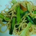 はるchan80's cooksnap of when they made 簡単麺つゆだけで和風パスタ.