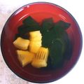 ゆうこ0116's cooksnap of when they made タケノコのお吸物.