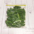 さくらん餅's cooksnap of when they made 絹さやえんどうの冷凍保存.