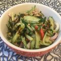 tikariri's cooksnap of when they made ☆カニカマときゅうりのさっぱりサラダ☆.