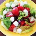 しろくまさかい's cooksnap of when they made モッツアレラ・トマト・ルッコラのサラダ.