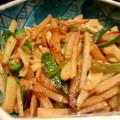 かずみっち's cooksnap of when they made 超簡単！じゃが芋とピーマンガリマヨ炒め.