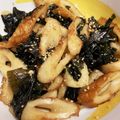 しゅーくりーむママ's cooksnap of when they made あと1品に★ちくわとわかめの簡単炒め.