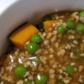 tamago大好き's cooksnap of when they made 南瓜の煮物＊鳥ひき肉のそぼろあんかけ.