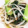 ぁねごん's cooksnap of when they made レンジで5分☆簡単小松菜ともやしのナムル.