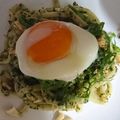yuriレシピ's cooksnap of when they made 洋風釜玉うどん.