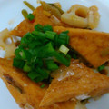 バウンド's cooksnap of when they made 厚揚げとれんこんのピリ辛☆ねぎソース.