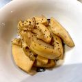 ゆっぴともっぴ's cooksnap of when they made 筍とスナップエンドウのガリバタ醤油炒め.