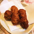 スプリングドラゴン's cooksnap of when they made 斬新！うどんとちくわの揚げもの.